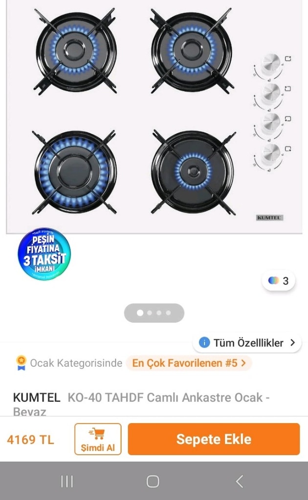 ankastre ocak