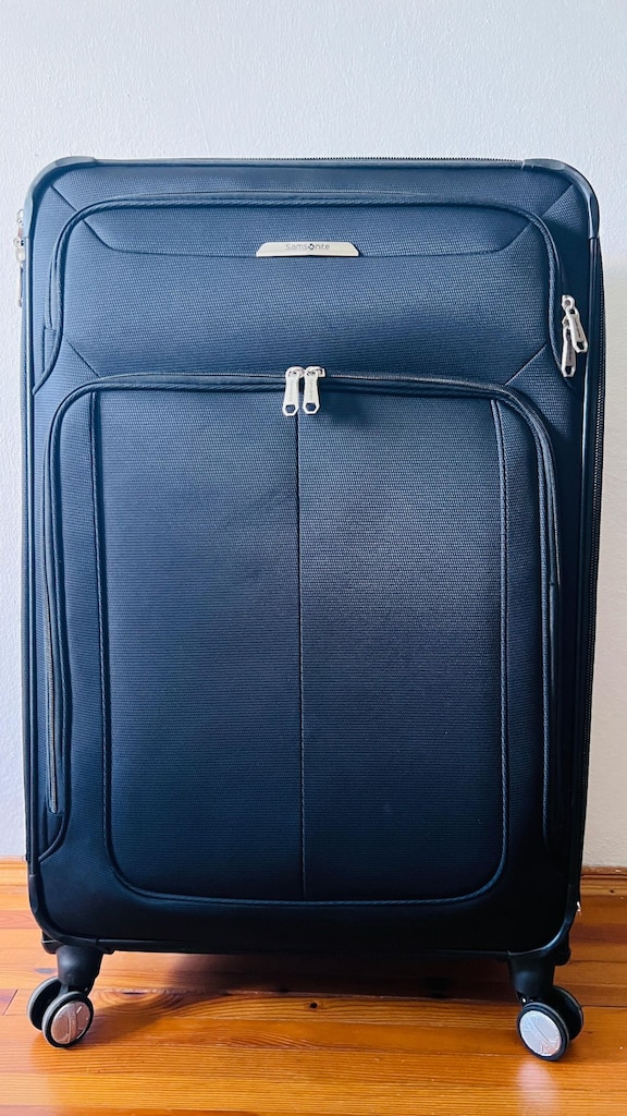 Samsonite Solyte DLX Körüklü Kumaş Valiz (Siyah, Büyük Boy)