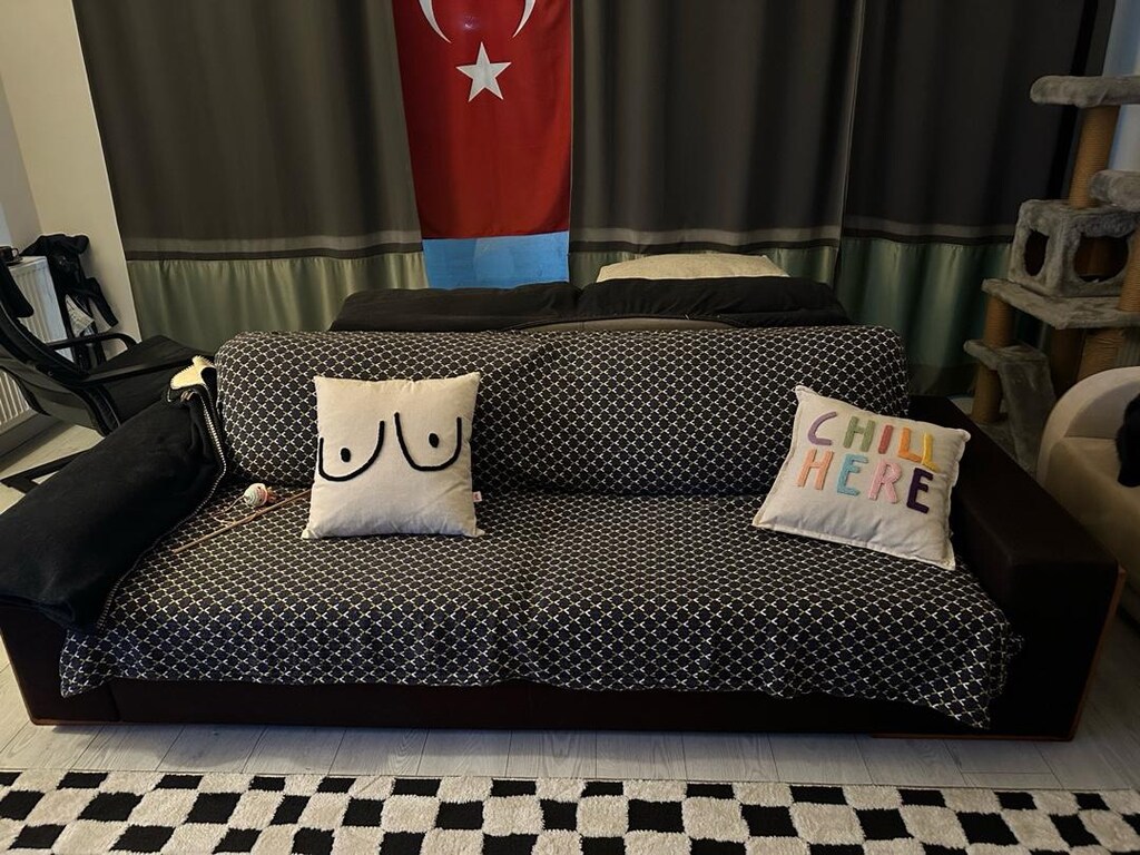 3’lü Koyu Kahve Koltuk - 9