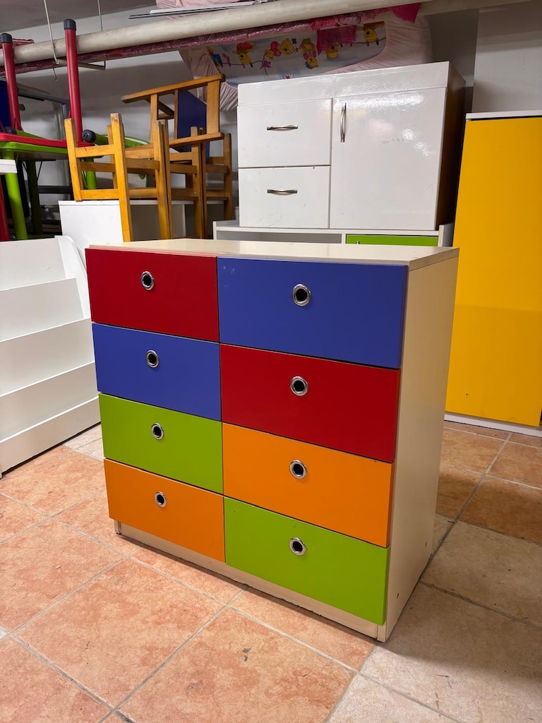 KLAS OFİS ÜSKÜDAR 40x80x80 cm RENKLİ DOSYA DOLABI - 5