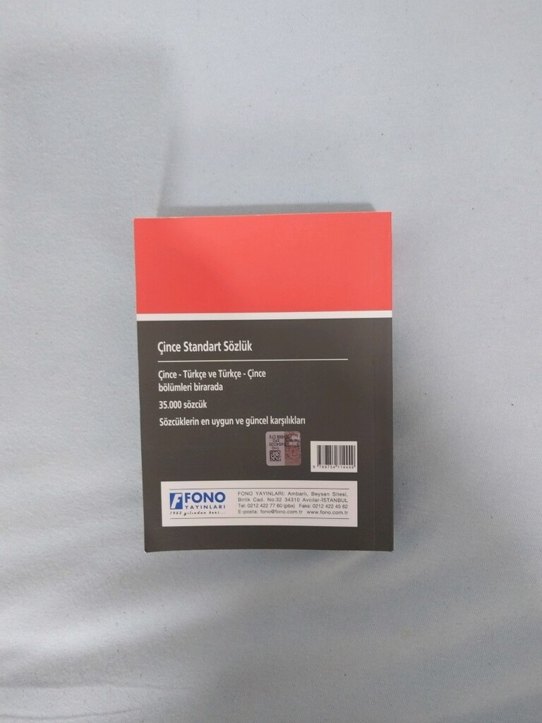 Fono standart türkçe çince sözlük - 2