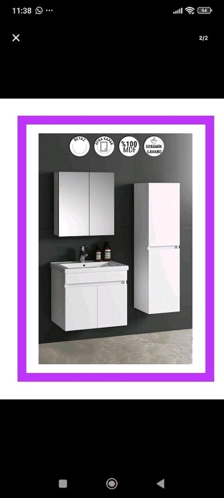banyo dolabı - 2