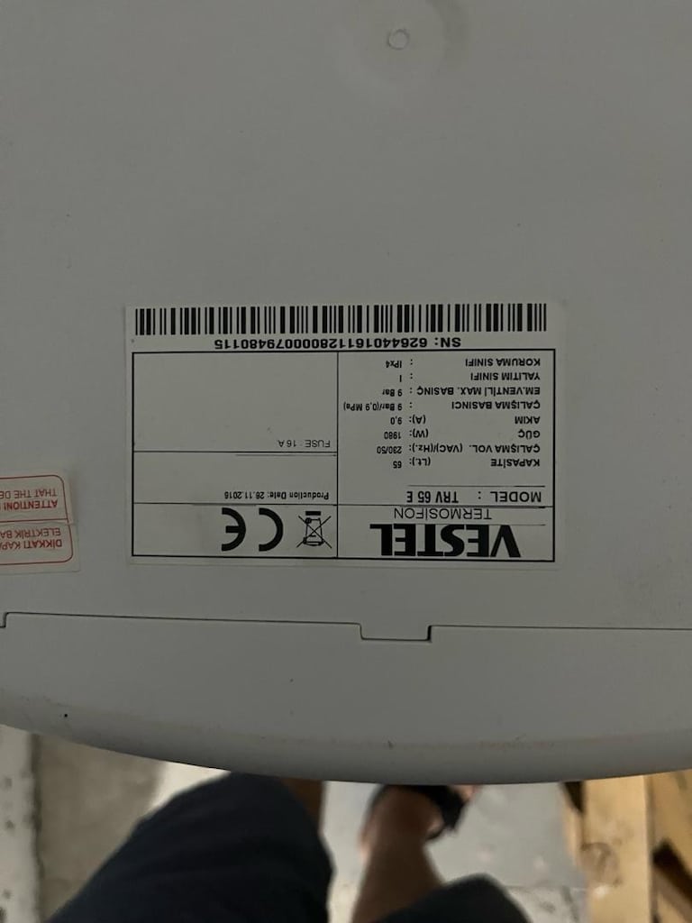 Termosifon 60 lt elektrikli - 3