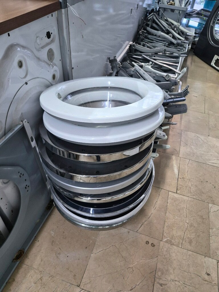Beko D3 8101 E Çamaşır Makinesi Ön Kapağı Menteşe Cam Kapı Mandal - 5
