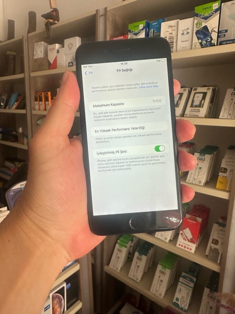 Apple 7plus 32 Gb değişen pil her şey aktv TEK FİYAT PAZARLIKSIZ - 5