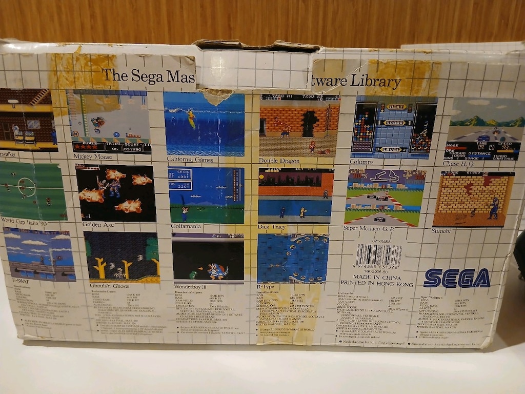 SEGA MASTER SYSTEM II EFSANE SET - 10