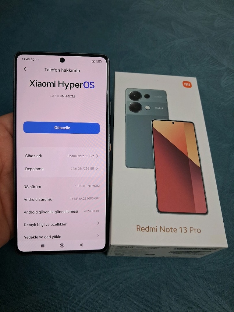 REDMİ NOTE 13 PRO TEMİZ HİZLİ GÜZEL CİHAZ - 3