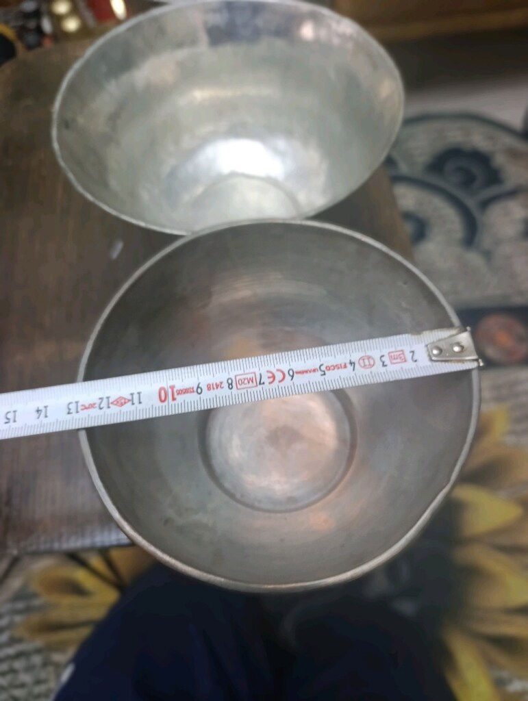 Osmanlı ve Cumhuriyet dönemi bakır üzeri kalaylı taslar - 4