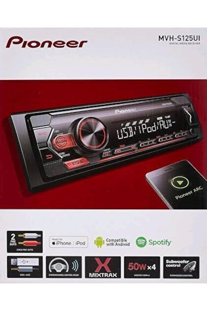 Pioneer S125ui Sıfır Oto Teyp - 3