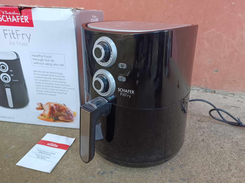 Schafer Fit Fry 3.5 Lt 1500W Sıcak Hava Fritözü - 5
