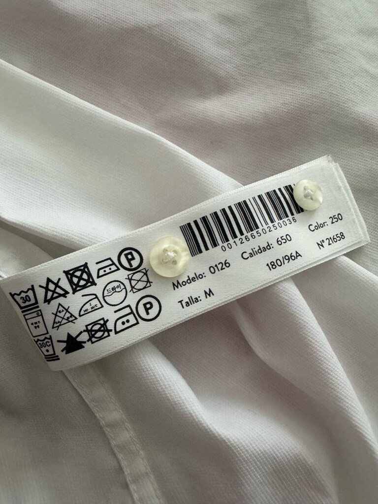 Mossimo Dutti Erkek Beyaz Gömlek - 4