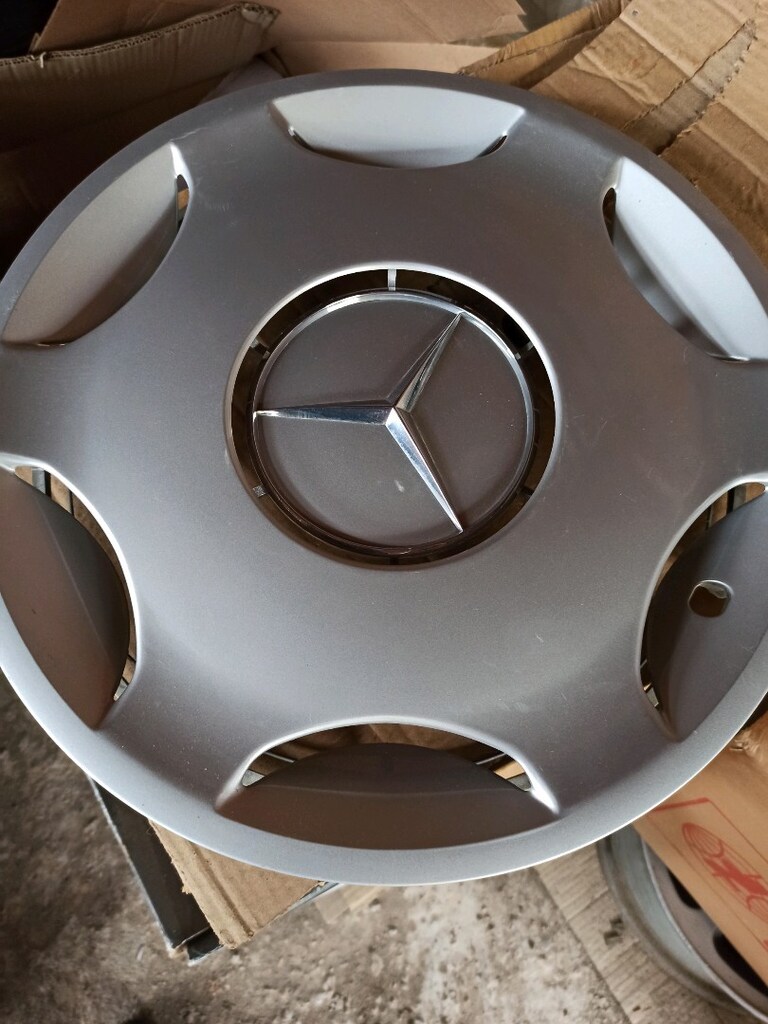 Mercedes Benz 15 inç cant kapağı takımı 4ADET orjinal sıfır ayarında - 2