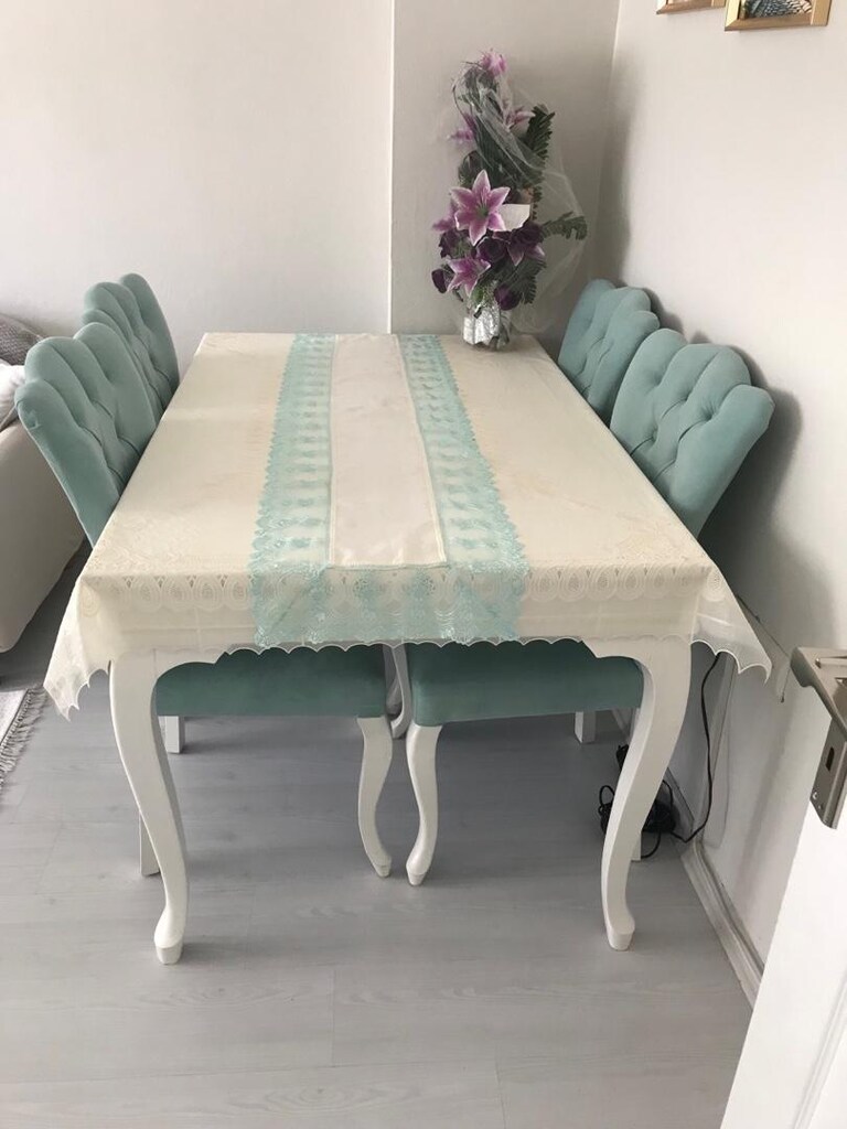8 kişlik masa sandalye - 5