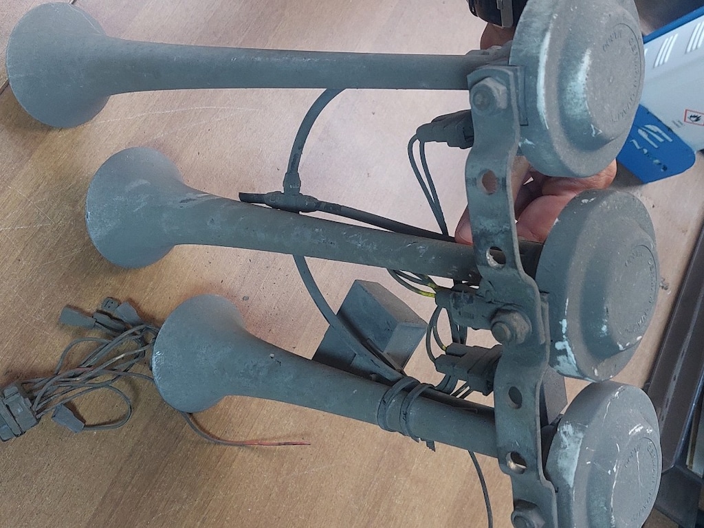italyan marco arap havalı korna 12v - 3