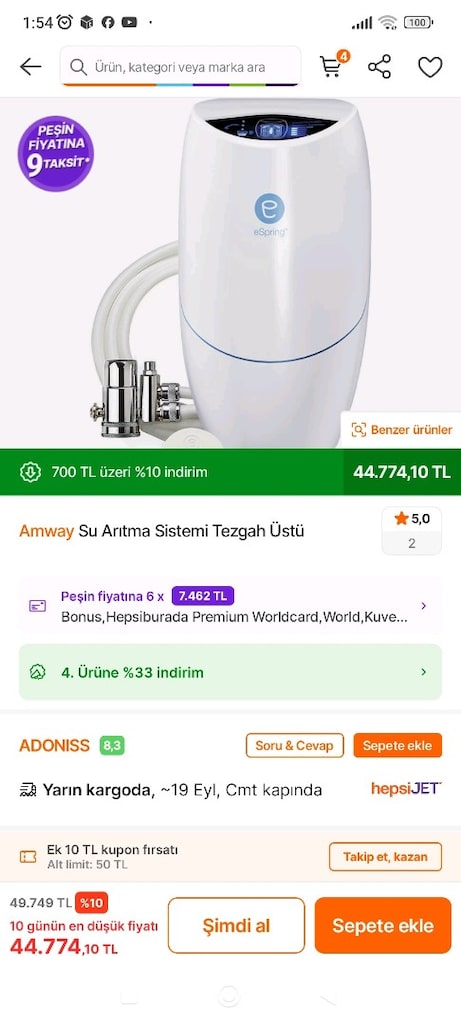 Amway su arıtma cihazı - 3