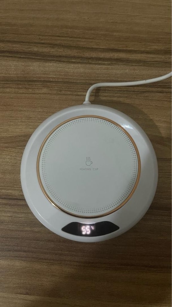 Minimalist Beyaz Elektrikli bardak altı Isıtıcı usbli - 2