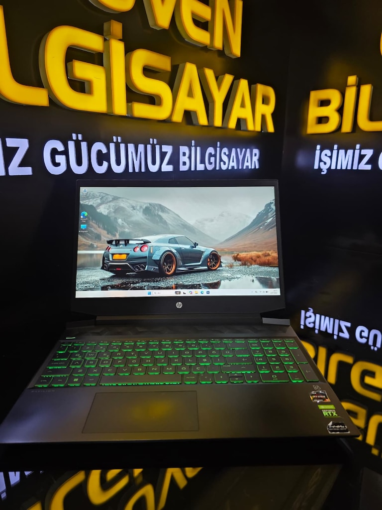 HP RYZEN5 5600H RTX3050 512SSD 144 HERZ HATASİZ LAPTOP - 10