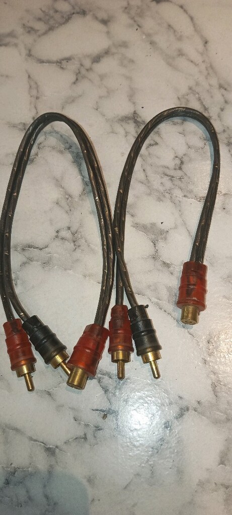Oto Amfi RCA Y Kablo / Ayırıcı Çoğaltıcı Kablo - 3