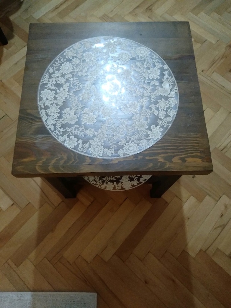 masif kütük sehpa - 3