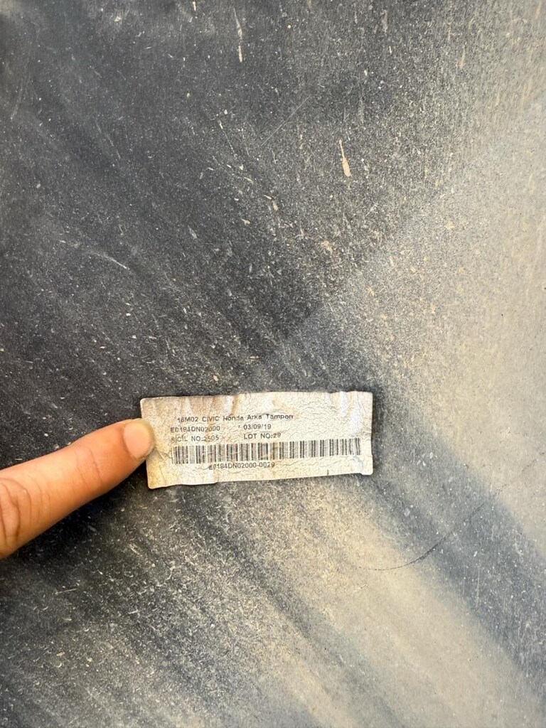honda civic orjinal ön arka tampon - 3