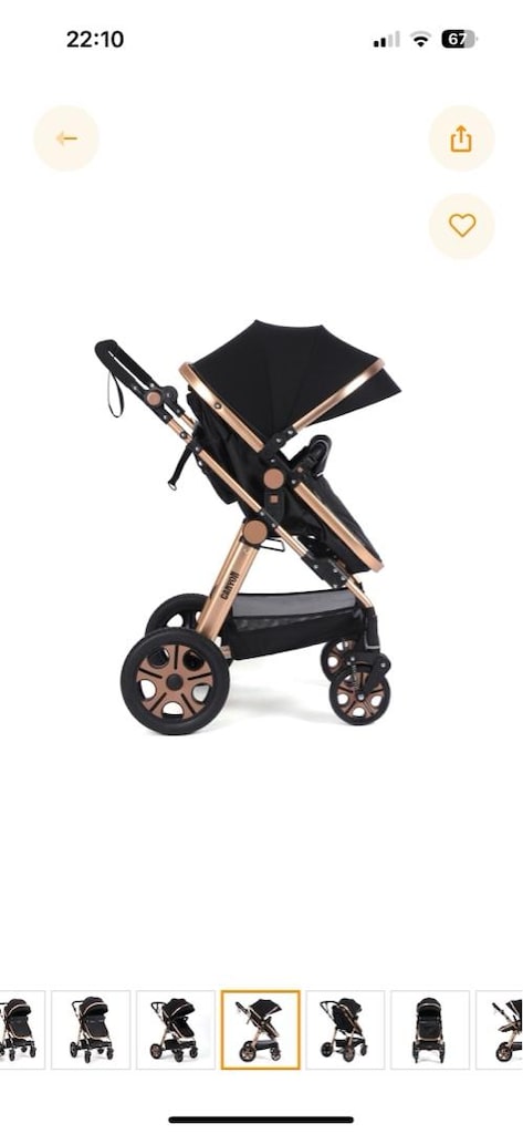 canyon travel sistem bebek arabası ve puset - 7