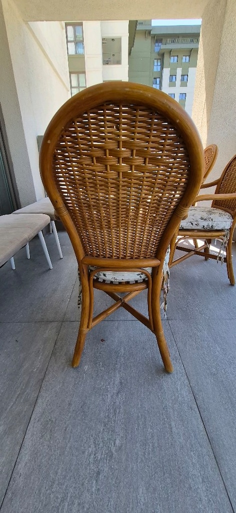 TAMAMEM EL İŞÇİLİĞİ ORJINAL MASA SANDALYE TAKIMI - 4