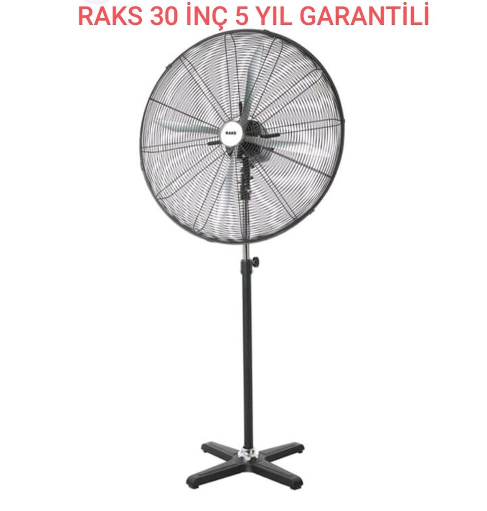 VANTİLATÖR DEV ENDÜSTRİYEL SANAYİ TİPİ 26,30 İNÇ SIFIR KUTULU GARANTİL - 3