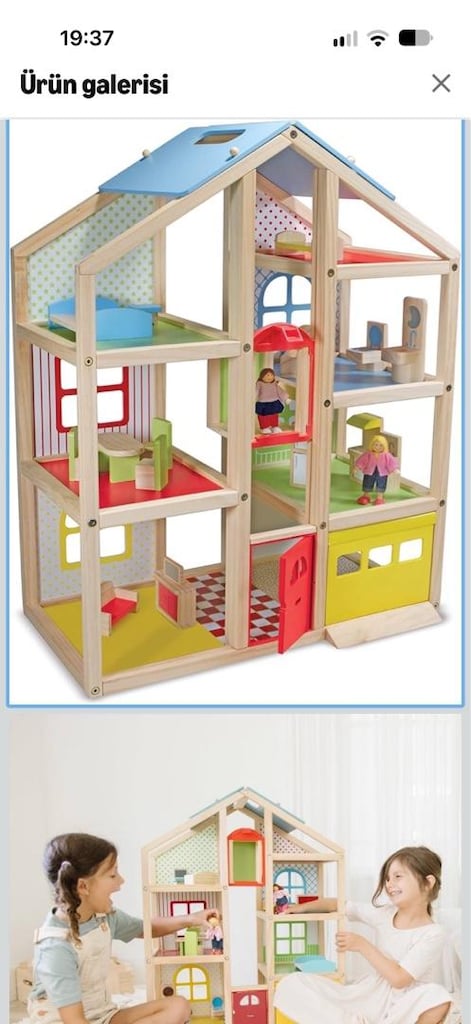 melissa&doug montessori renkli oyun evi - 7