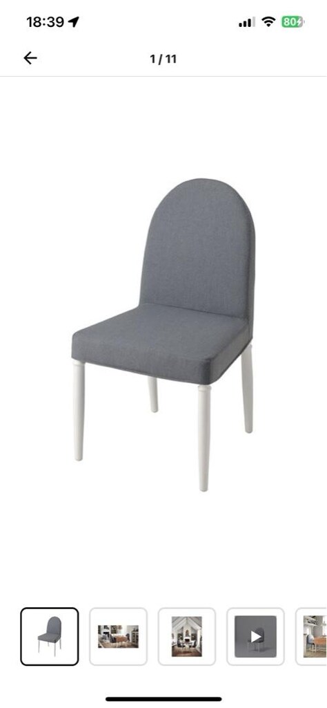 IKEA - DANDERYD sandalye - 3