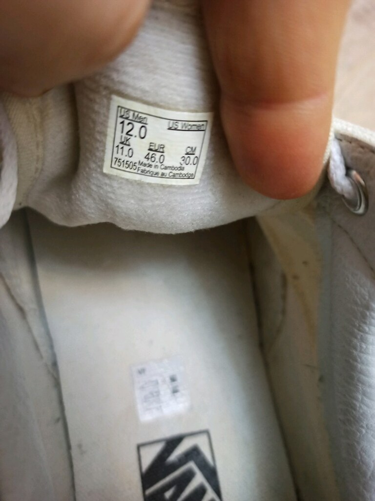 orjinal Vans Old Skool keten bez 46 - 7