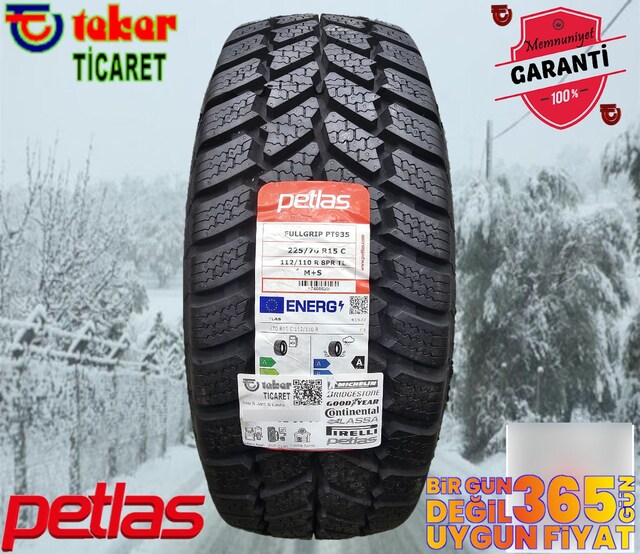 225 70 15 Petlas pt935 #kış & kar lastiği# Teker Ticaret