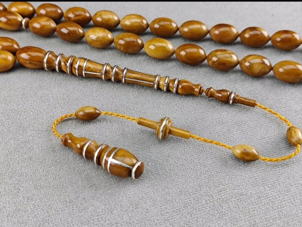 GÜMÜŞ MAKYAJLI KUKA TESBİH - 4