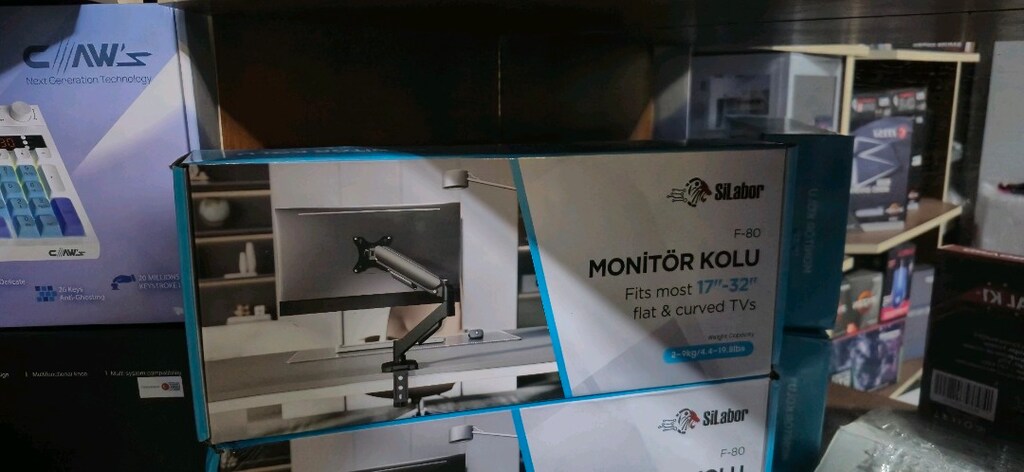 AMÖRTİSÖR KONFORLU 180° HAREKETLİ SIFIR KAPALI KUTU MONİTÖR KOLU - 2