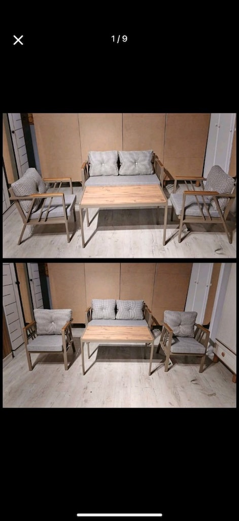 ŞIK TASARIM BALKON TAKIMI FABRİKADAN - 4