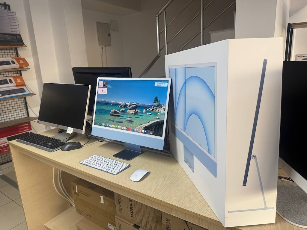 APPLE İMAC FULL SET *M1 İŞLEMCİ *8GB RAM *256GB HAFIZA *24İNÇ EKRAN - 4