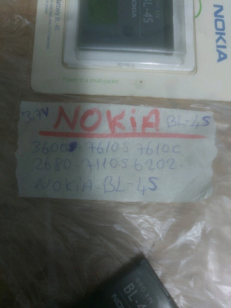 Nokia BL 4-S 3600 7610 2680 7110 6202 - 2