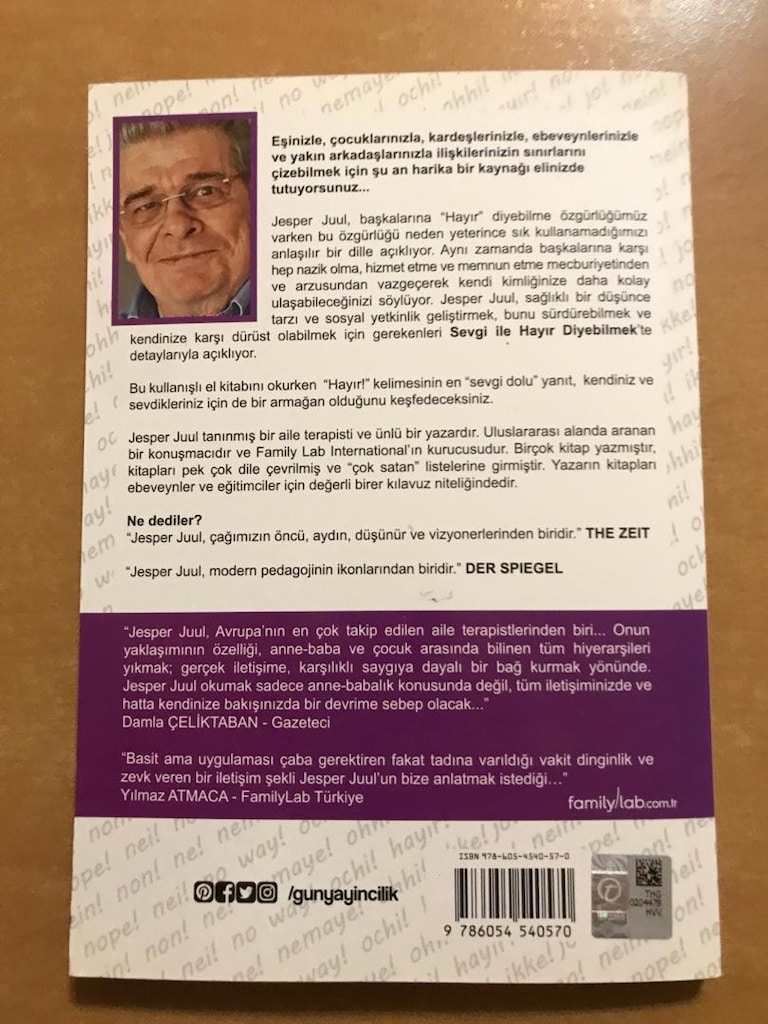 Sevgi ile Hayır Diyebilmek / Jesper Juul - 2