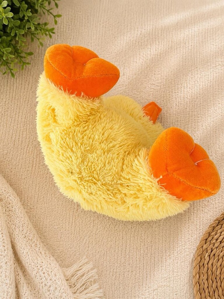 sarı peluş ördek - 3