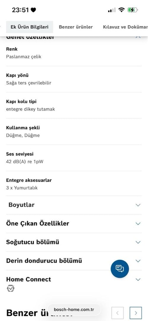 Bosch KGN56VI30N 559 L No-Frost Buzdolabı – Temiz, Az kullanıldı - 9