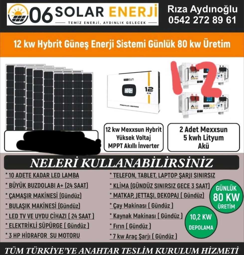 06 SOLAR ENERJİ. Güneşten elektirik üretimi. - 10