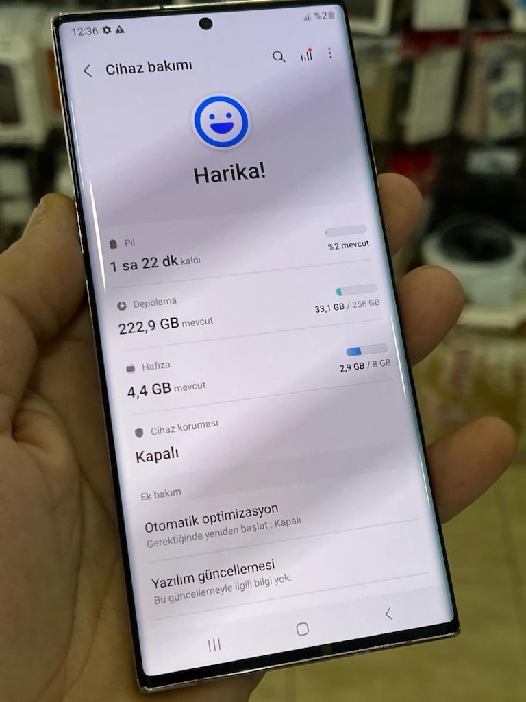 SAMSUNG GALAXY NOT 20 ULTRA 256/12 TR ORJINAL - 3