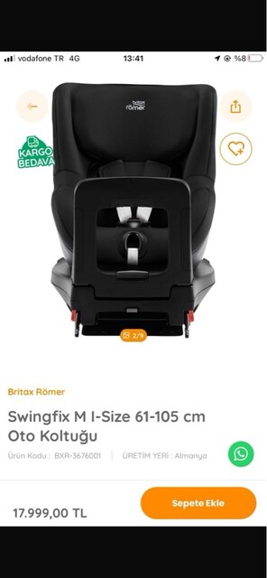 Britax Römer Çocuk Oto Koltuğu