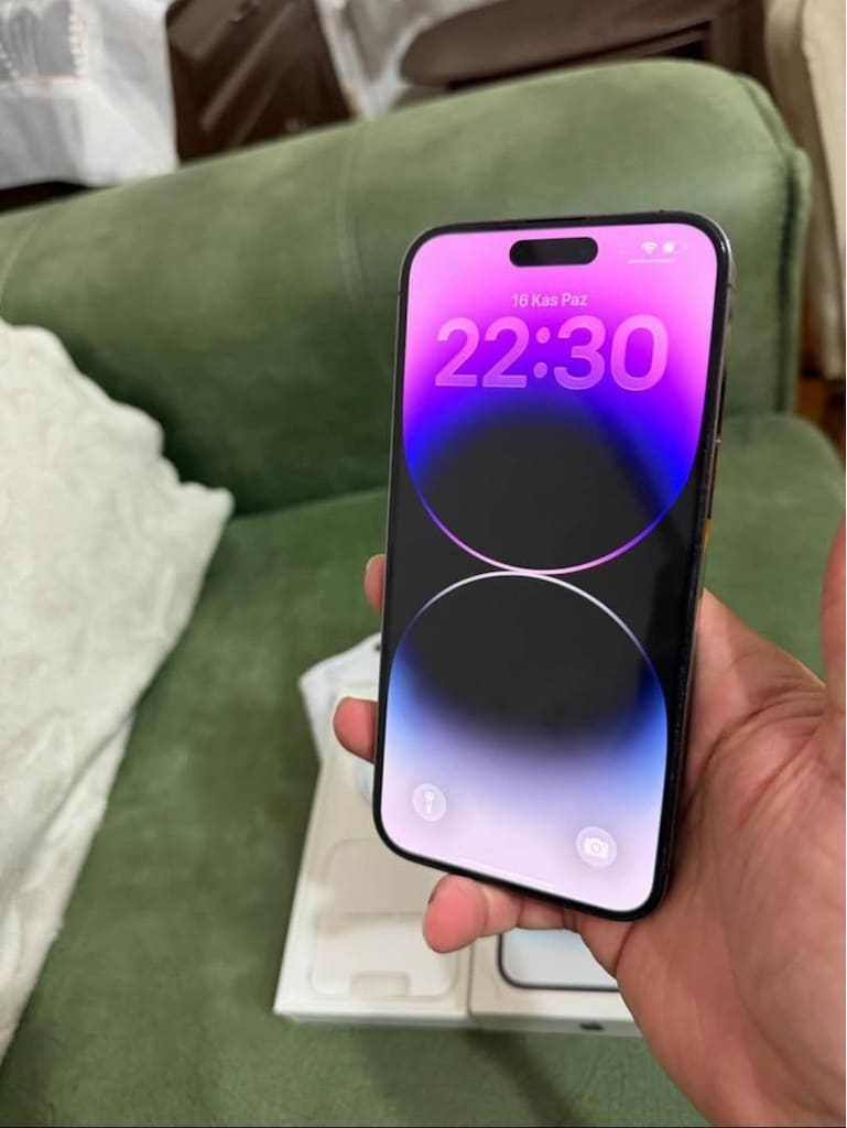 iphone 14pro max (sıfır gibi pil 100) - 8
