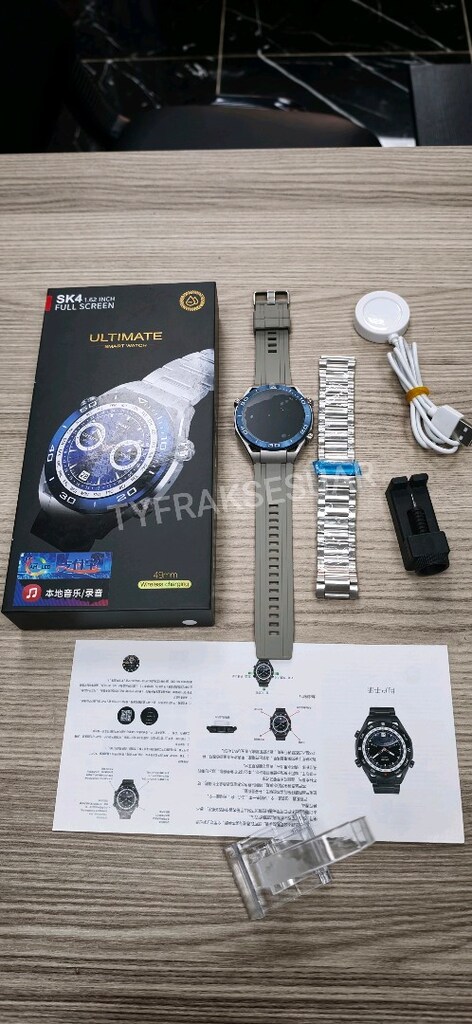 Sk4 ultimate amoled ekranlı akıllı saat - 4