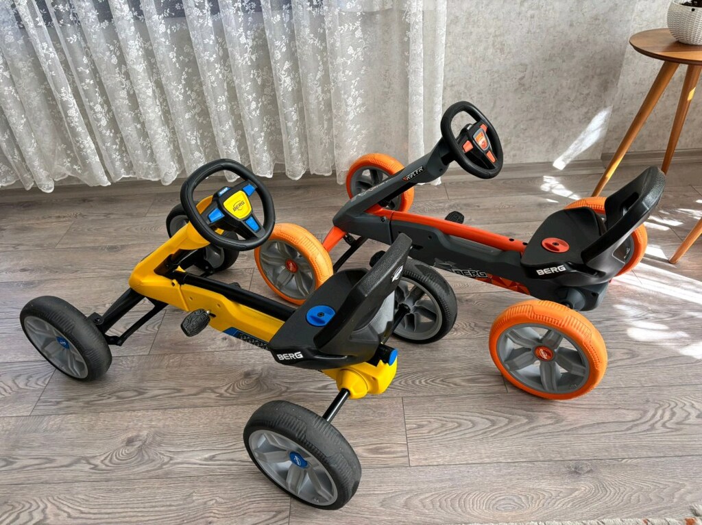 BERG Reppy Racer pedallı go-kart modeli 2 ile 6 yaş arası çocuk uyumlu - 5