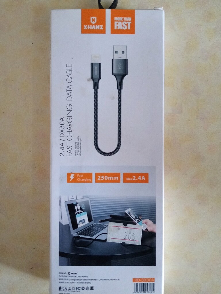 X-Hanz iPhone Hızlı Şarj Kablosu - 2