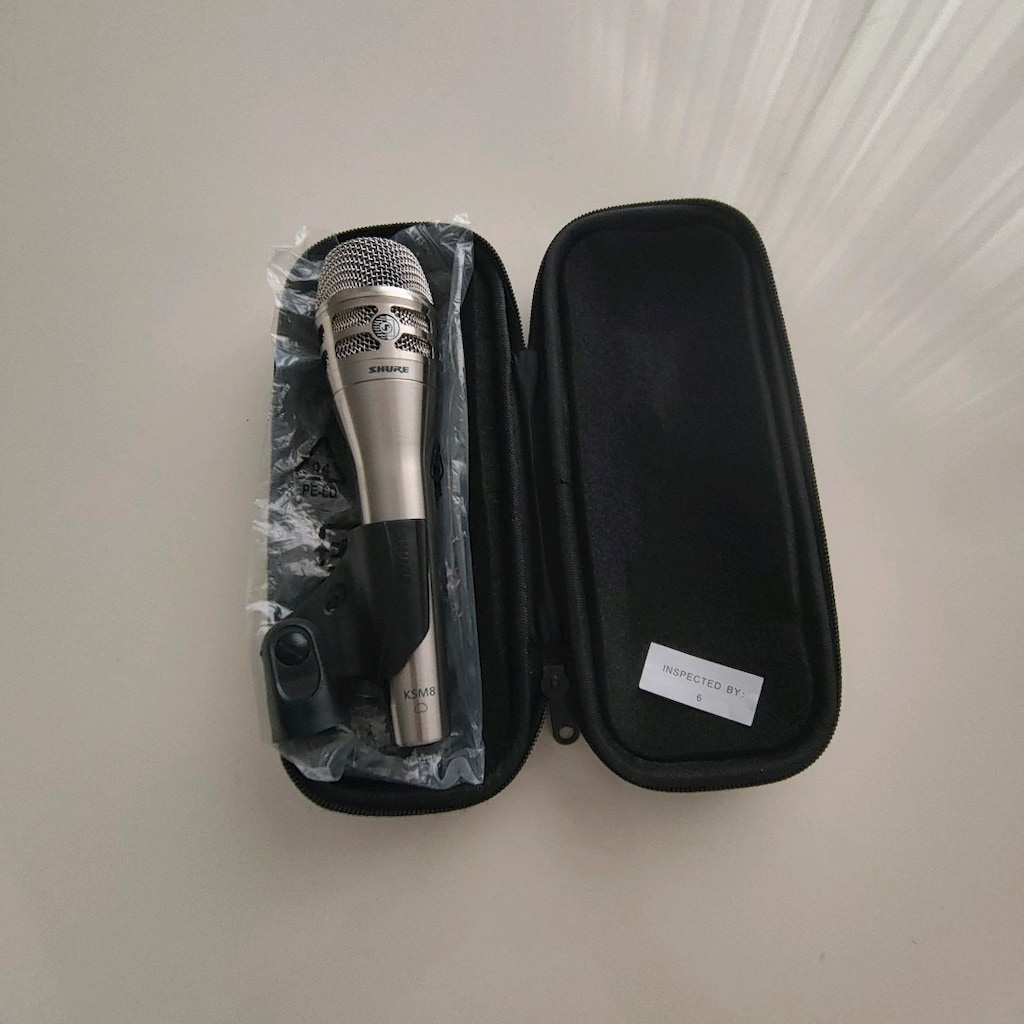 Shure KSM8 dualdyne fırçalanmış nikel vokal mikrofon - 3