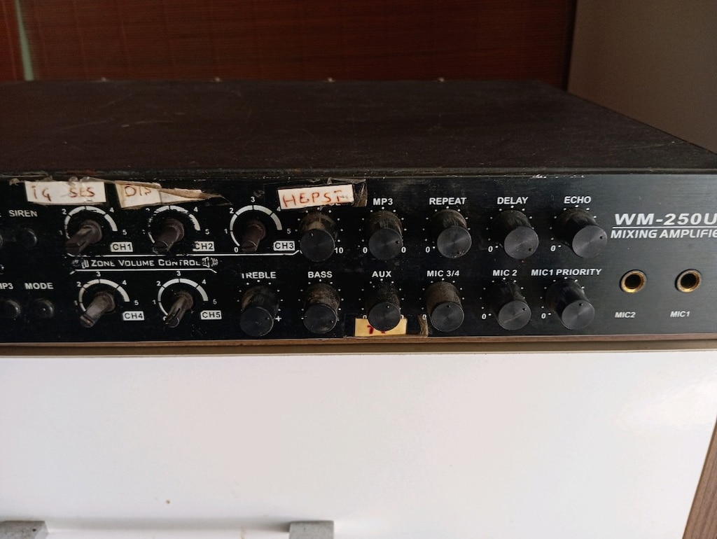 westa wm-250ut mixing amplifier - 2