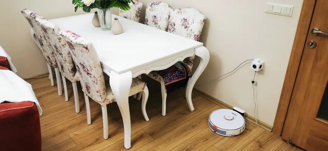 8 kişilik avangart büyük yemek masası (weltew home)