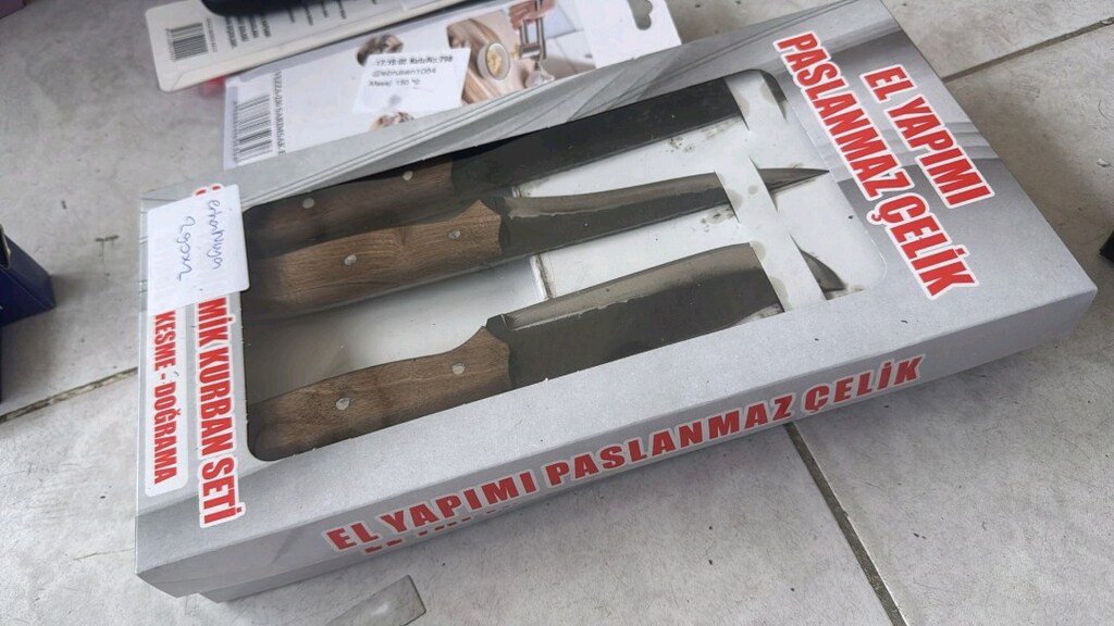 dövme çelik kurban seti - 3